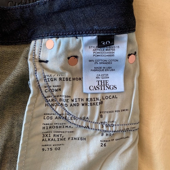 The Castings by Aritzia Denim Shorts - Picture 6 of 7
